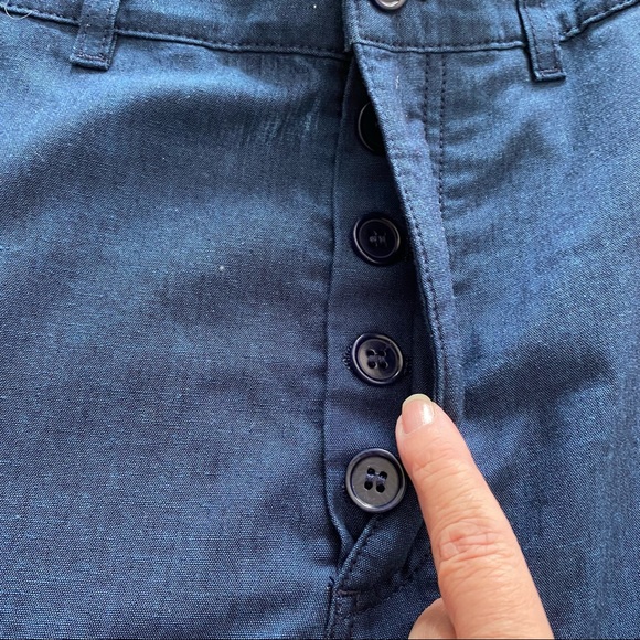 COS NAVY HIGH RISE TROUSERS - Picture 9 of 12